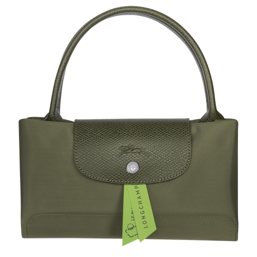Handtasche M Le Pliage Green , Recyceltes Canvas - Fichte - Ansicht 5 von 5