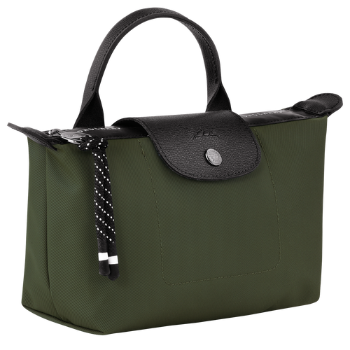 Le Pliage Energy Pouch , Khaki - Recycled canvas - View 3 of  6