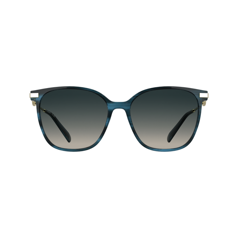 Lunettes de soleil , Autre - Bleu ray&eacute;  - Vue 1 de 2