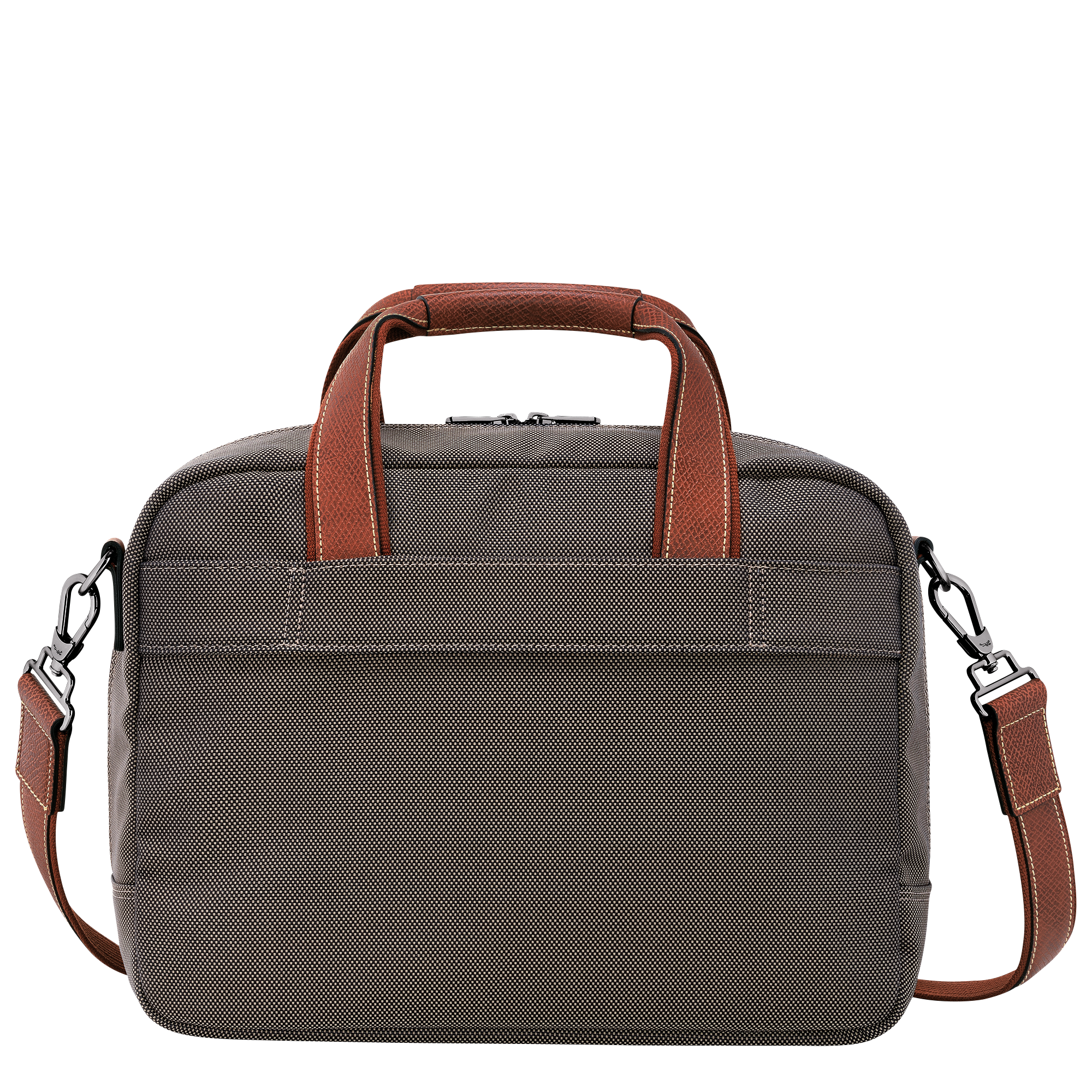 Boxford S Travel bag Brown - Recycled canvas | Longchamp US Boxford S Travel bag Brown - Recycled canvas | Longchamp US