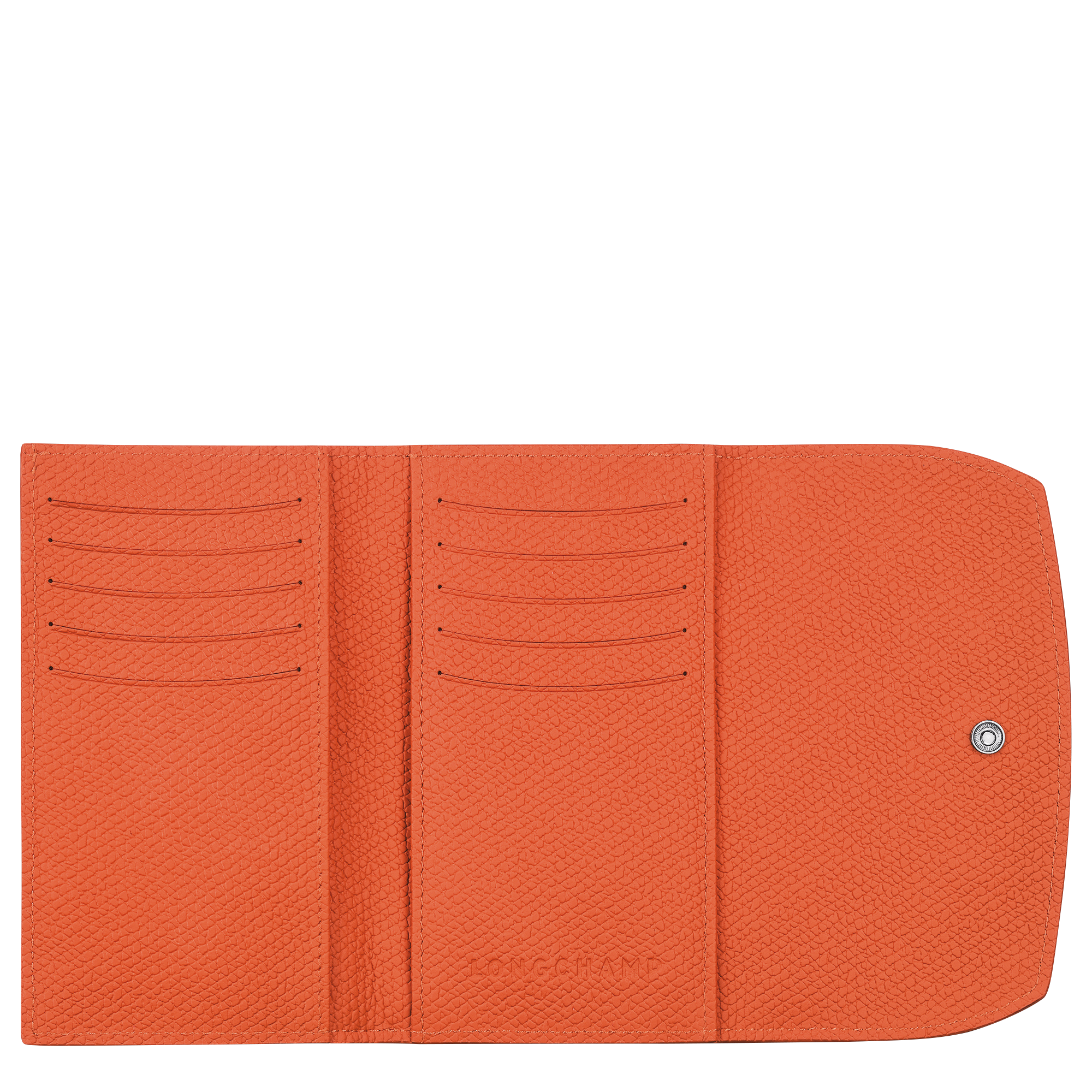 Le Roseau Brieftasche im Kompaktformat, Orange