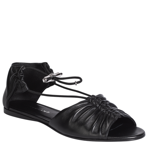 Sandalias planas, Negro View 2 of Sandalias planas, Negro, hi-res