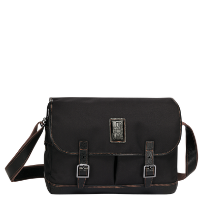 Boxford Bolso bandolera L , Lona reciclada - Negro