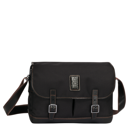 Boxford L Crossbody bag , Black - Recycled canvas - View 1 of  4