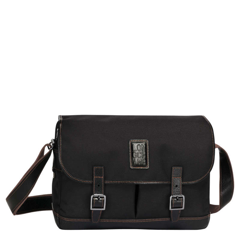 Boxford L Crossbody bag , Black - Recycled canvas  - View 1 of  4