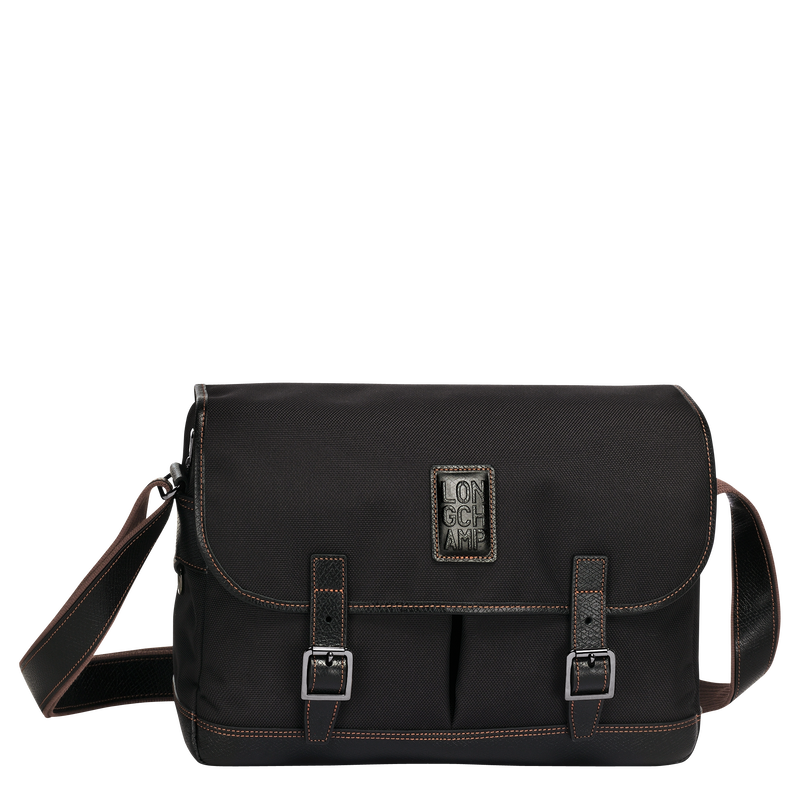 Boxford L Crossbody bag , Black - Recycled canvas  - View 1 of 4