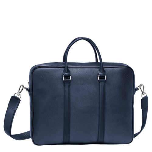 Aktentasche S Le Foulonné , Leder - Navy - Ansicht 1 von 5