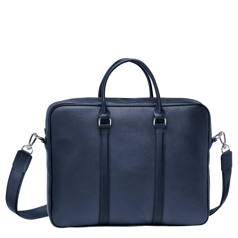 Aktentasche S Le Foulonné , Leder - Navy  - Ansicht 1 von 5