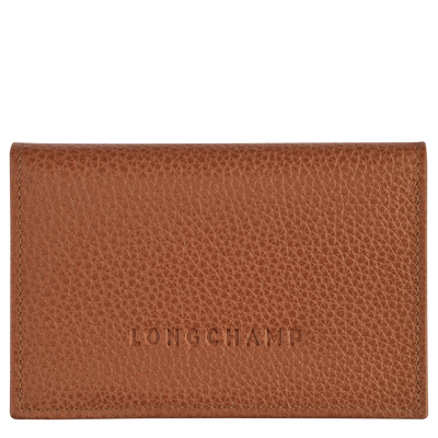 Porte-cartes Le Foulonné , Cuir - Caramel