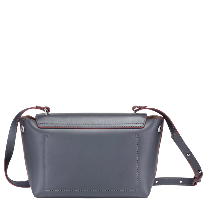 Crossbody bag Roseau Gun metal (10094HSC300) Longchamp AU