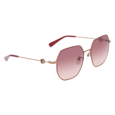 Sunglasses , Burgundy - Titane