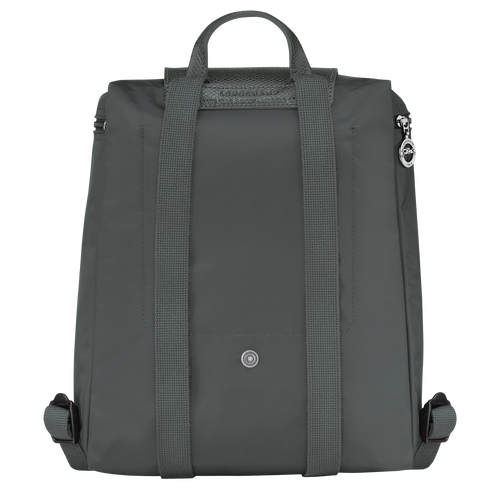 Rucksack M Le Pliage Green , Recyceltes Canvas - Graphitgrau - Ansicht 4 von 6