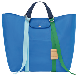 Le Pliage Re-Play Bolso con asa superior XL, Azul