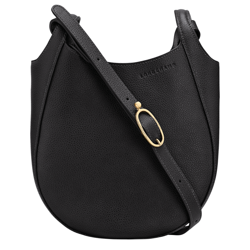 Le Foulonn&eacute; S Crossbody bag , Black - Leather  - View 1 of  6