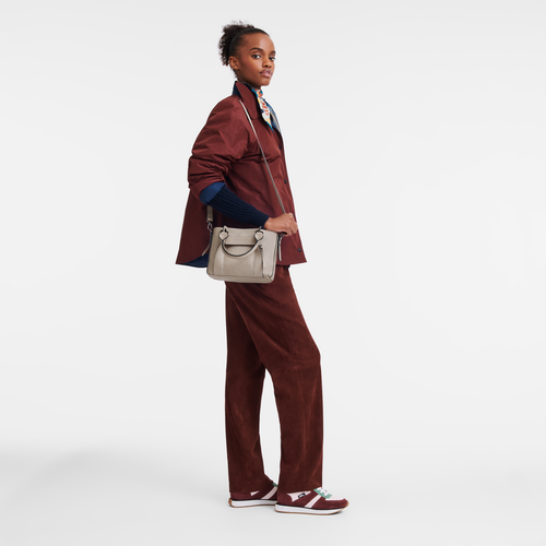 Longchamp 3D S Handbag , Clay - Leather - View 2 of  5