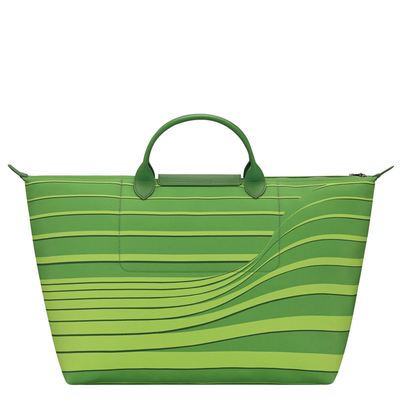 Le Pliage Collection S Travel bag , Heritage Green - Canvas  - View 3 of  4