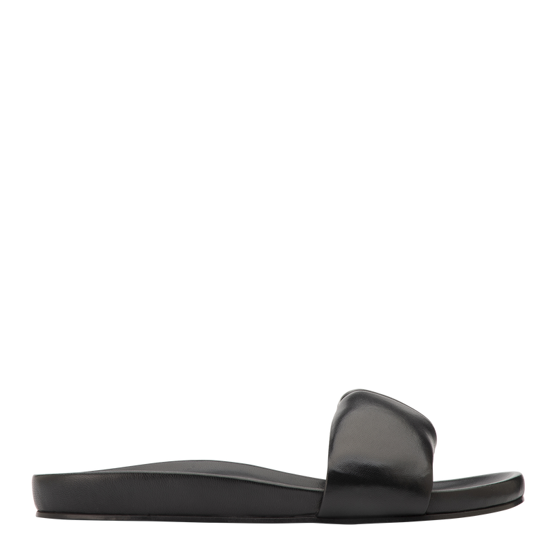 Roseau Mules , Black - Leather  - View 1 of  3