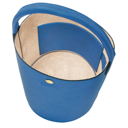 Beuteltasche S Épure , Leder - Kobaltblau - Ansicht 6 von 6