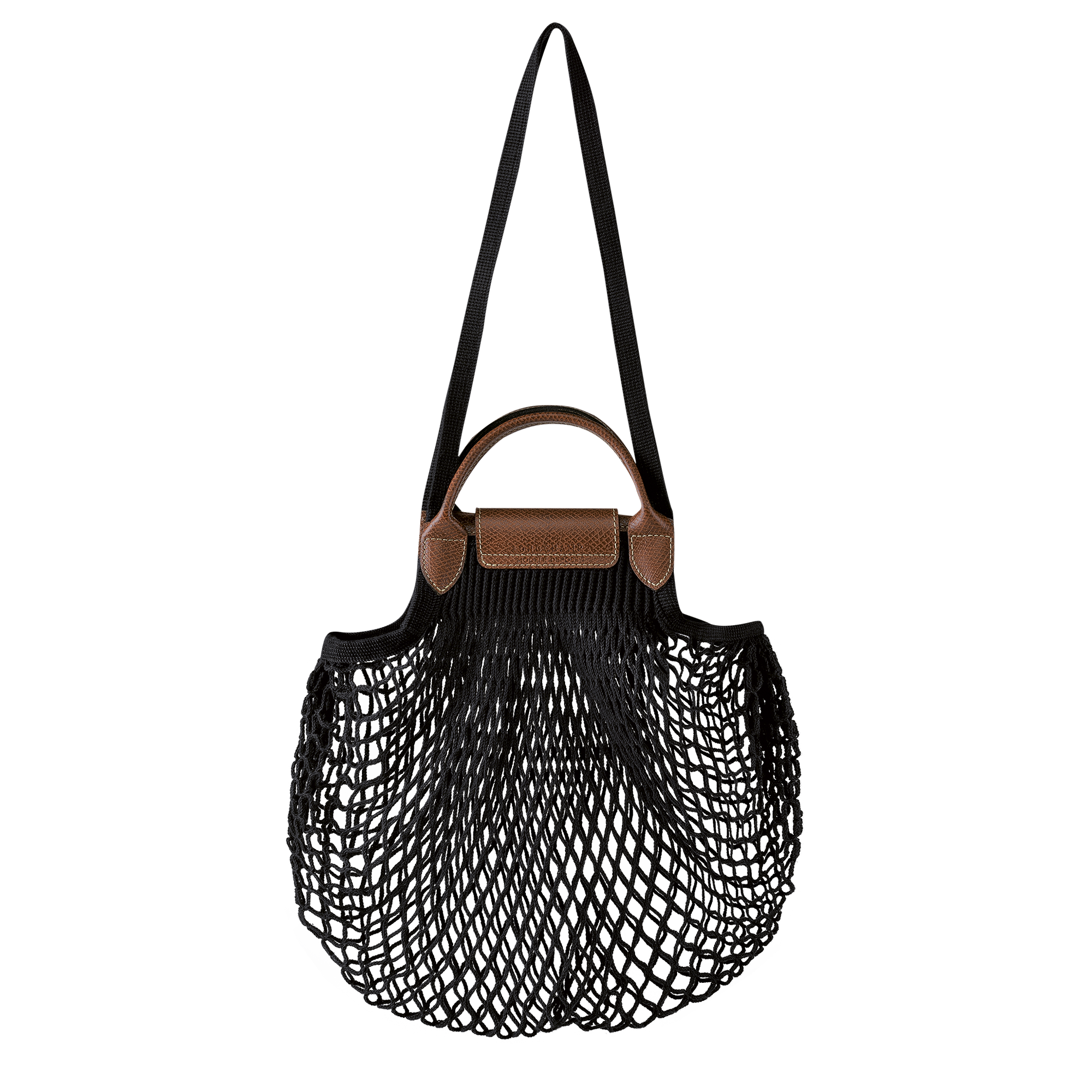 Le Pliage Filet Handtasche L, Schwarz