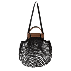Le Pliage Filet Handtasche L, Schwarz