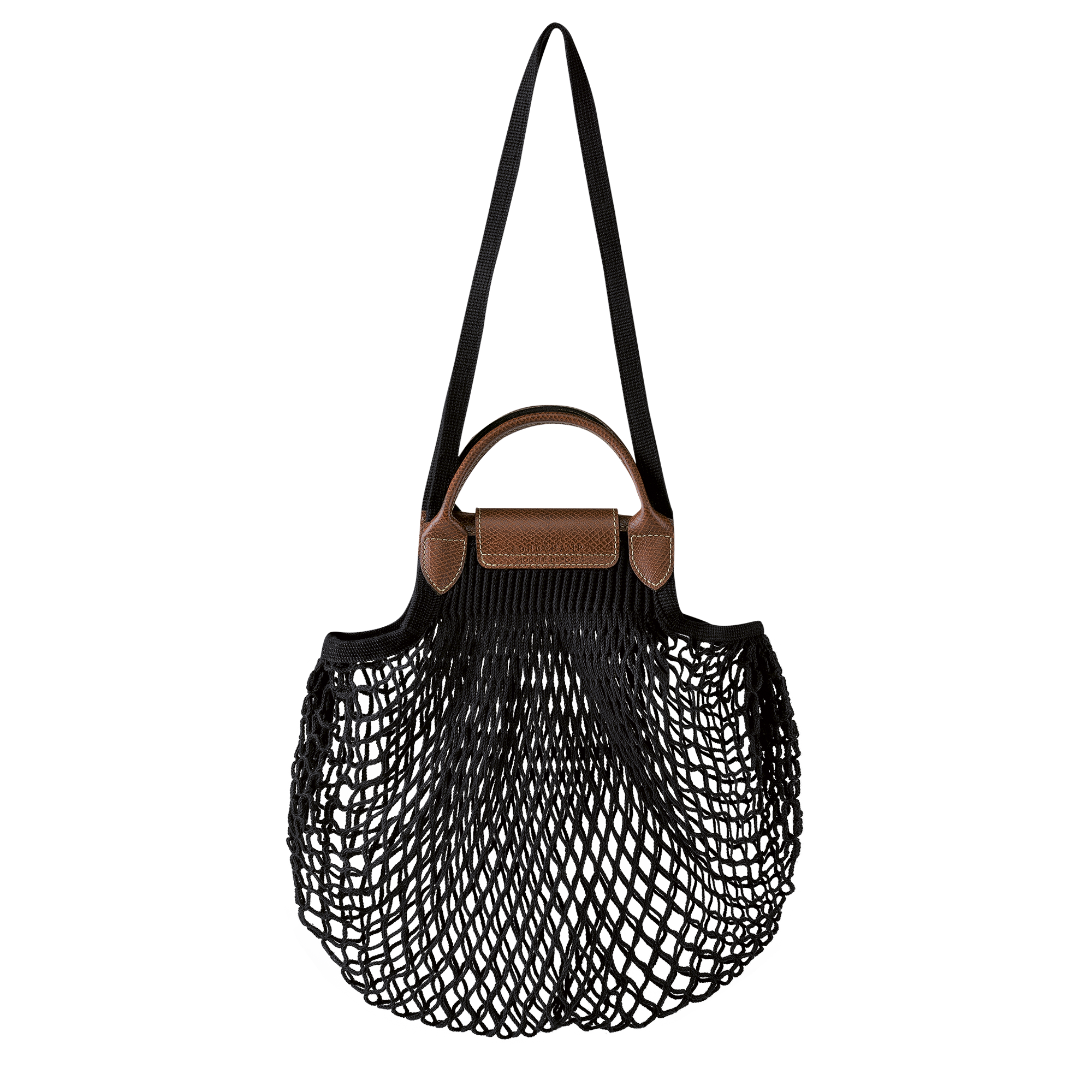 Mesh bag L, Black - View 4 of
4 - zoom in Le Pliage Filet Mesh bag L, Black