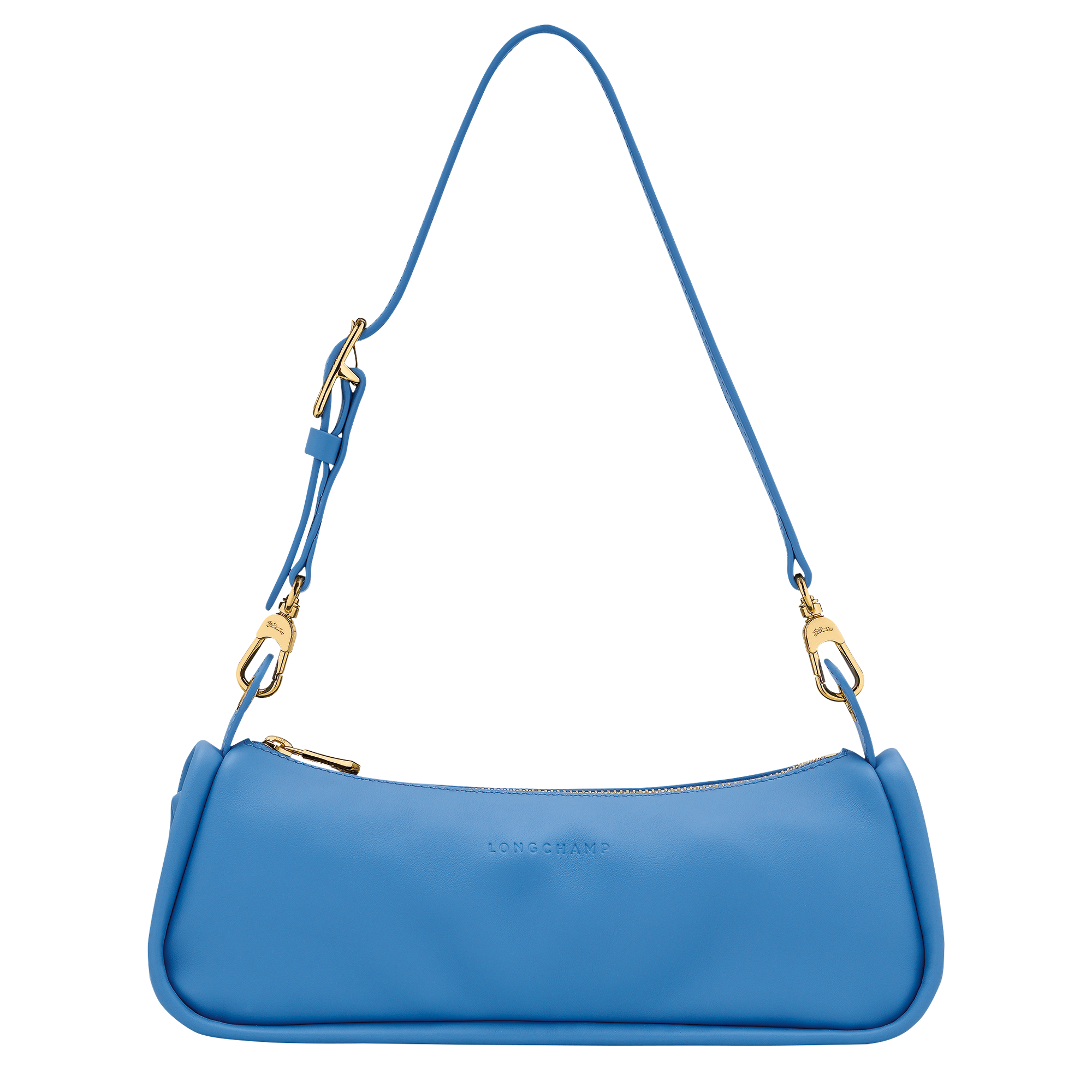 Looong Bolso de hombro M, Azul Vivo
