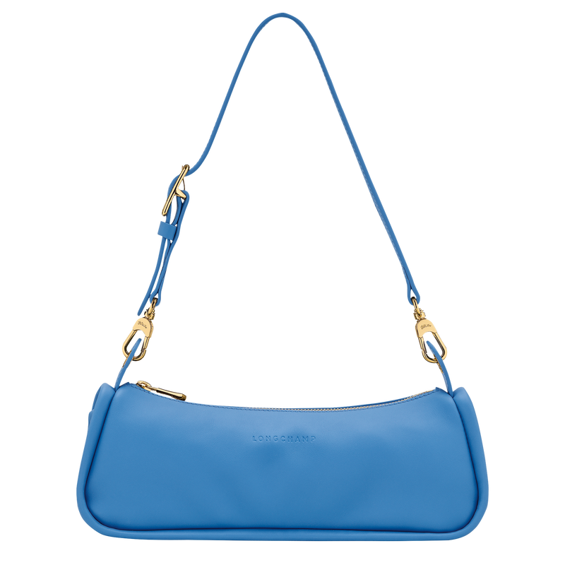 Looong Bolso de hombro M , Cuero - Azur  - Vista 1 de 7
