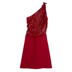 Dress , Carmine - Sequin