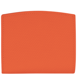 Roseau Cartera compacta , Cuero - Naranja