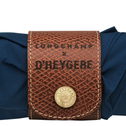 Longchamp X D'heygere Paraplu, Marineblauw