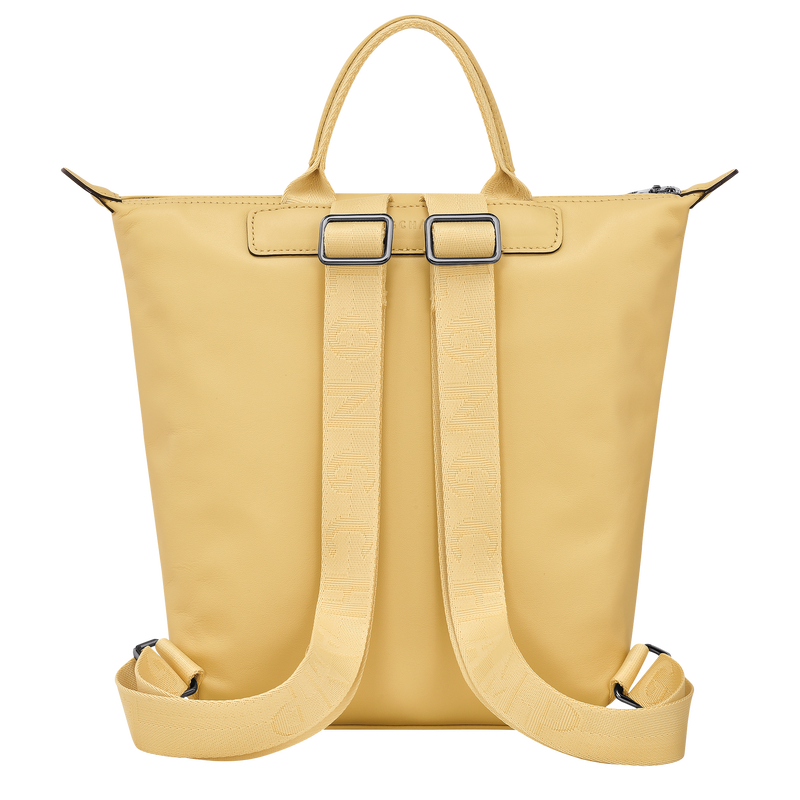 Le Pliage Xtra S Backpack , Wheat - Leather  - View 4 of  6