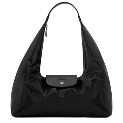 Le Pliage Xtra L Shoulder bag , Black - Leather