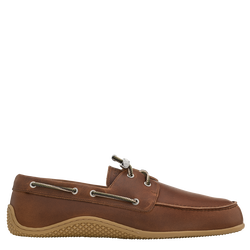 Longboat Loafer , Cognac - Leather