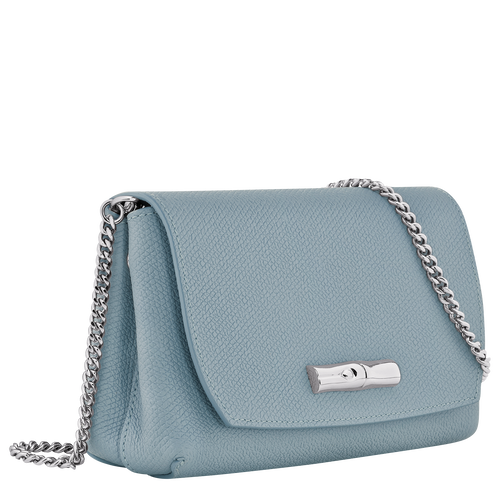 Roseau Clutch, Cloud Blue