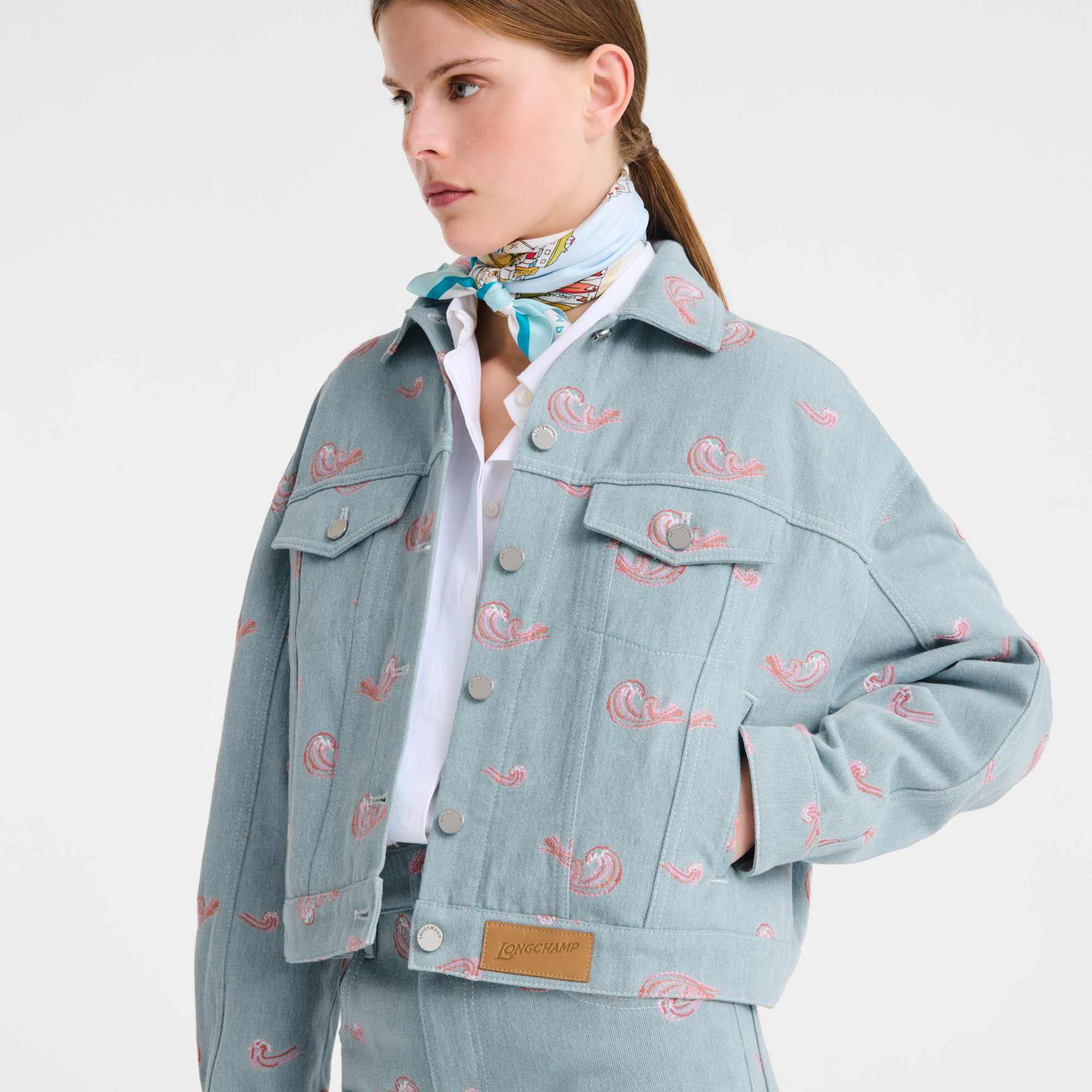 null Jacket, Sky Blue