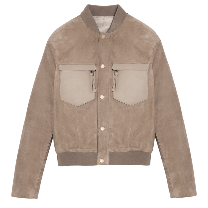 Fall-Winter 2021 Collection Jacket, Turtledove