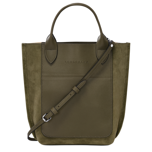 Khaki leather bag hotsell