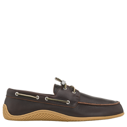 Longboat Loafer , Mocha - Leather