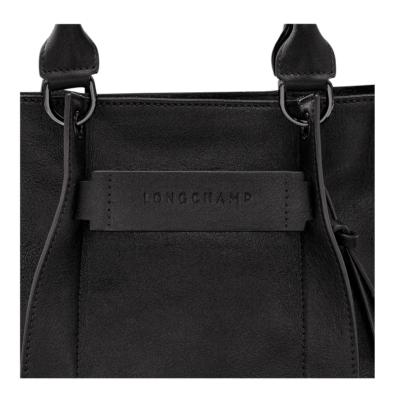 Longchamp 3D S Handbag , Black - Leather  - View 6 of  6