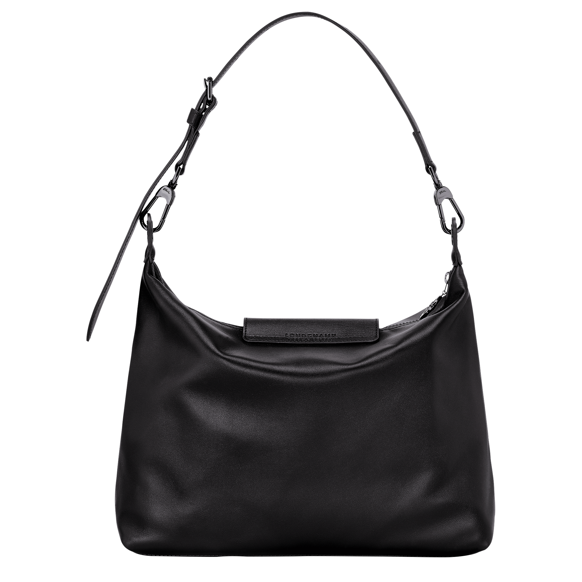 Le Pliage Xtra Schultertasche M, Schwarz