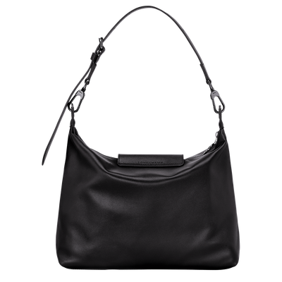 Le Pliage Xtra Schultertasche M, Schwarz