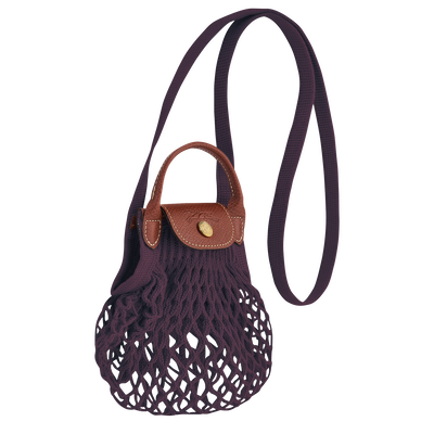 Le Pliage Filet Mesh bag XS, Eggplant