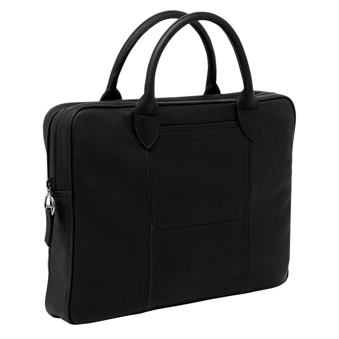 Briefcase Parisis Black (L2168969001) | Longchamp DK Briefcase Parisis Black (L2168969001) | Longchamp DK