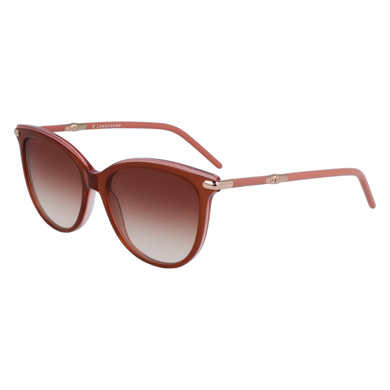 Lunettes de soleil , Autre - Marron rose  - Vue 2 de 2