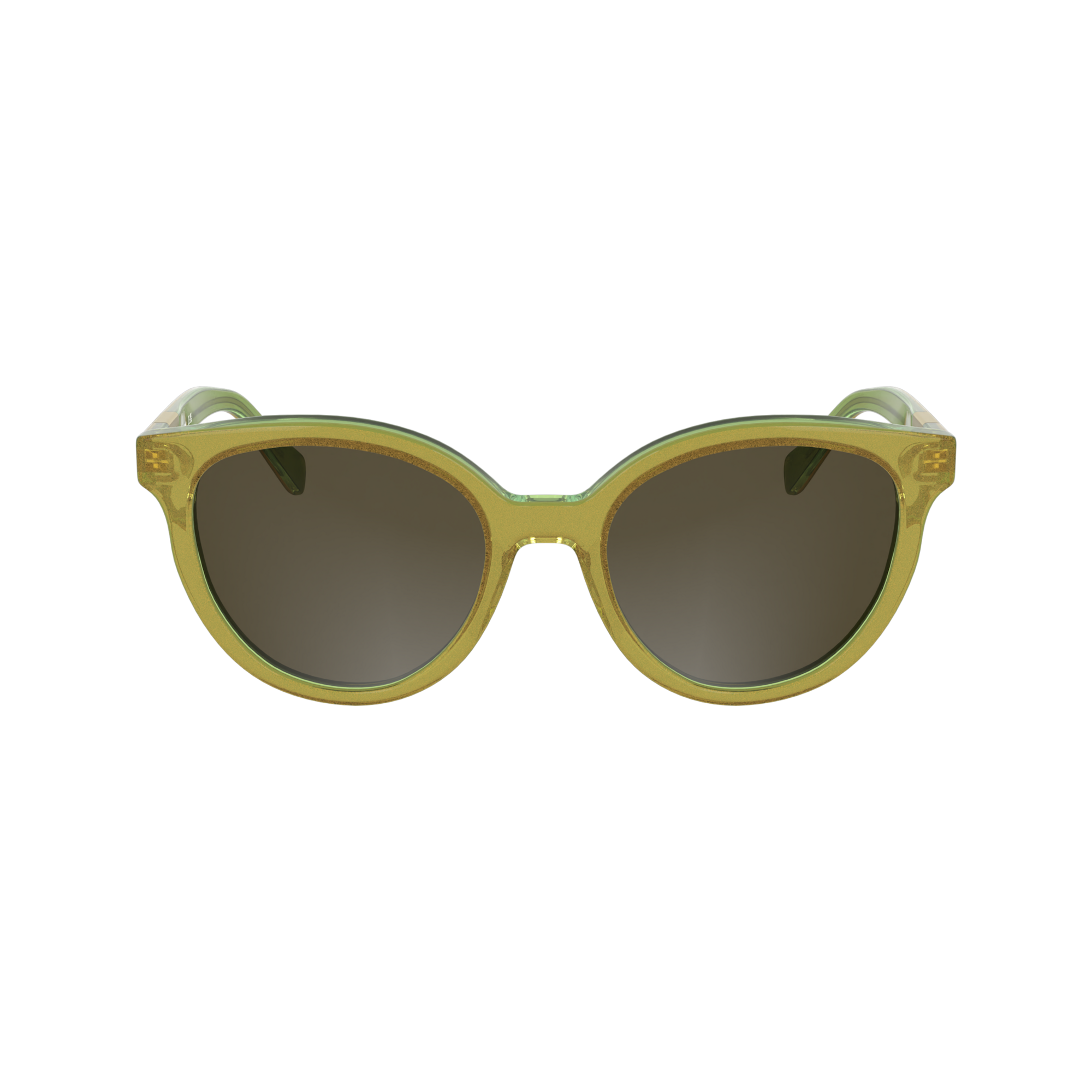 Lunettes de soleil, Kaki pailleté - Vue 1 de
2 - agrandir le zoom null Lunettes de soleil, Kaki pailleté
