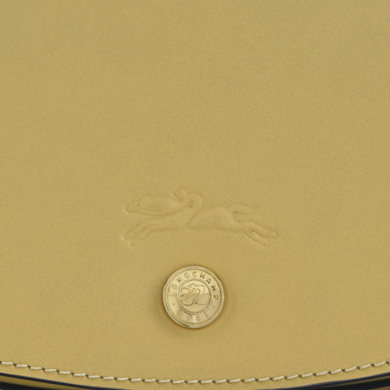 &Eacute;pure S Crossbody bag , Hay - Leather  - View 5 of 5