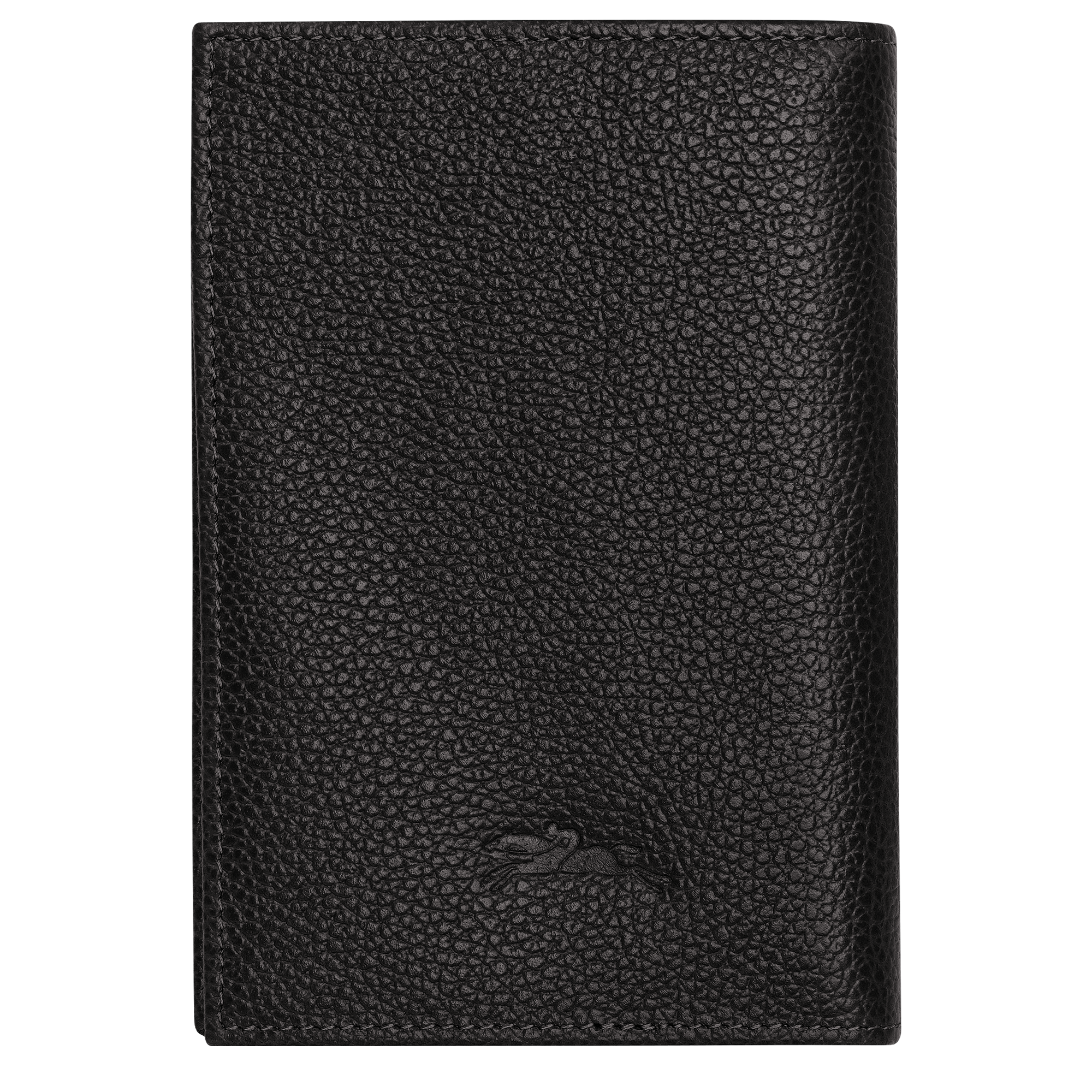 Le Foulonn&eacute; Passport cover, Black