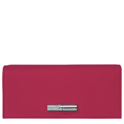 Le Roseau Cartera con solapa , Cuero - Remolacha