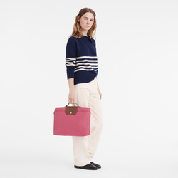Aktentasche S Le Pliage Original , Recyceltes Canvas - Grenadine