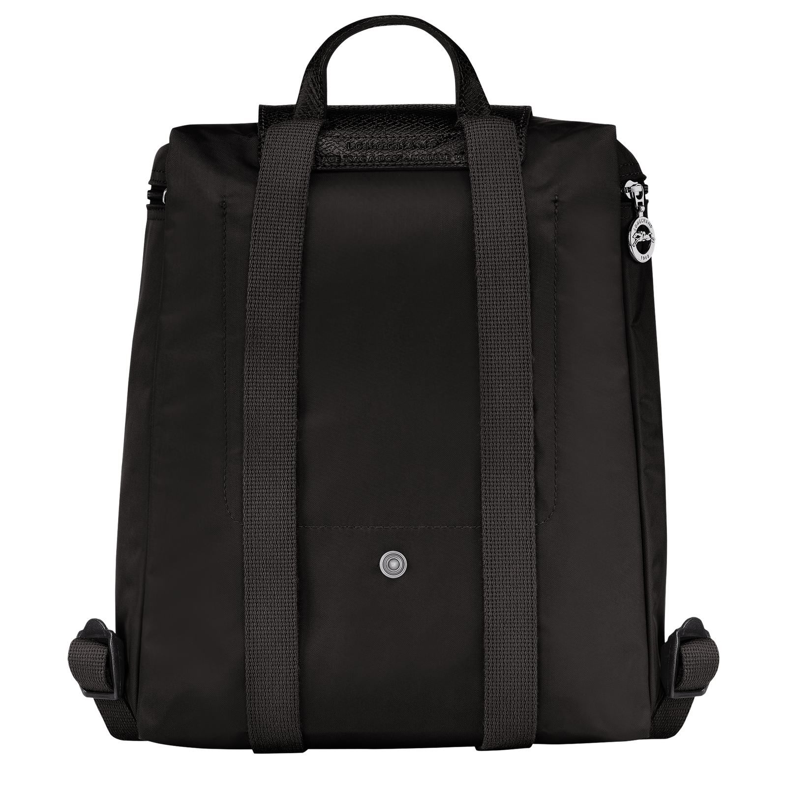 Longchamp le 2025 pliage black backpack